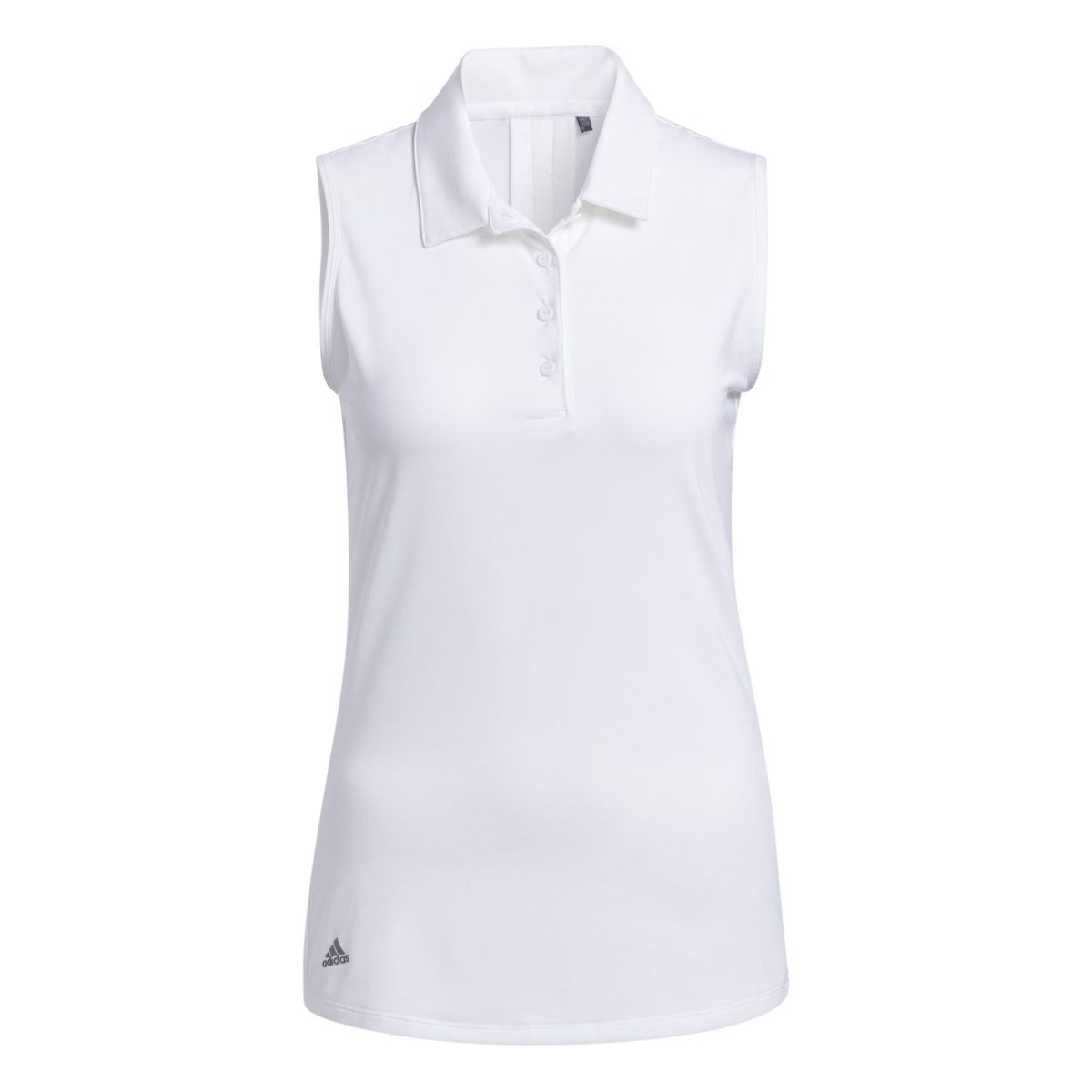 adidas polo solid zm white s