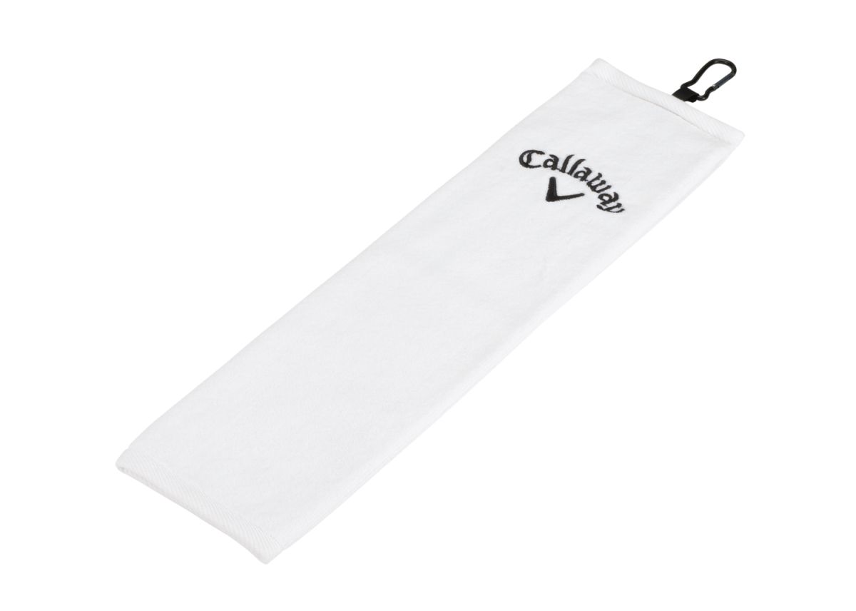 callaway towel trifold white