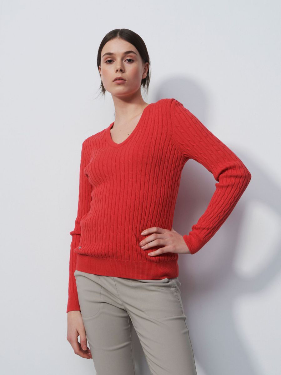daily sports pullover madelene red xl