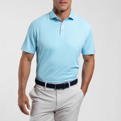 Kjus heren polo savin structure poolside