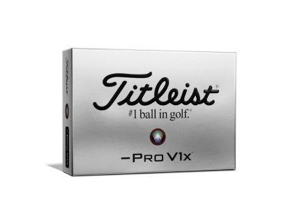 Titleist golfballen Pro V1X Left dash White